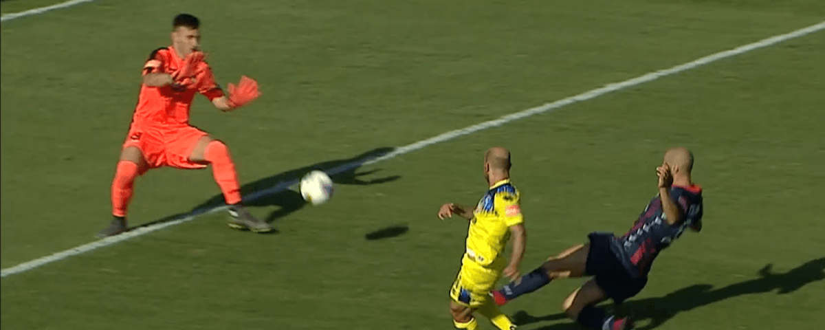 Il gol vittoria di Galano