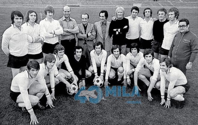 Il Pescara 1975-76 in ritiro